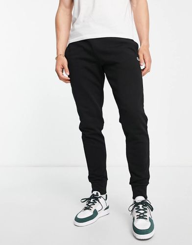 Joggers neri in cotone - Lacoste - Modalova