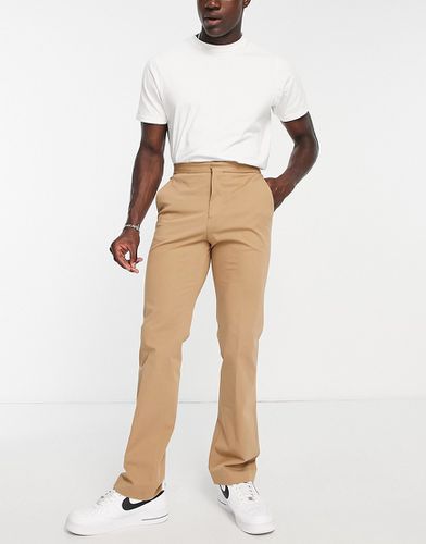 Pantaloni regular fit beige - Lacoste - Modalova