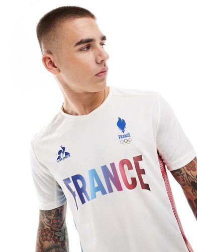 Paris 2024 Olympics - Maglia da allenamento color marshmallow - Le Coq Sportif - Modalova