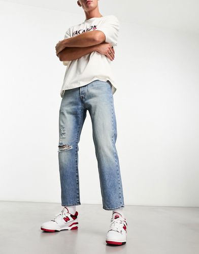 Jeans original fit '93 alla caviglia lavaggio medio con strappi - Levi's - Modalova