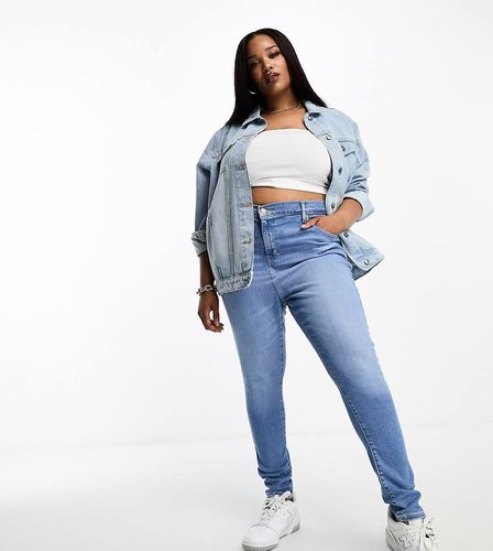 Plus - Jean super skinny à taille haute - clair délavé - Levi's - Modalova