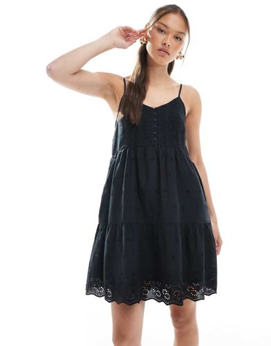 Robe courte en broderie anglaise à bretelles - Levi's - Modalova