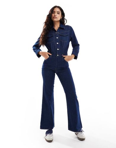 Tuta jumpsuit in denim scuro stile western - Levi's - Modalova