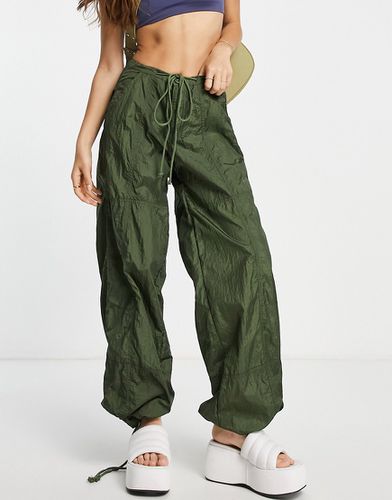 Pantaloni ampi stile paracadutista kaki - Motel - Modalova
