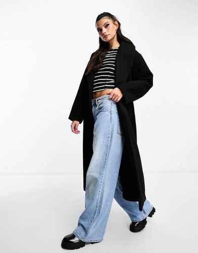 Cappotto oversize con cintura - Monki - Modalova