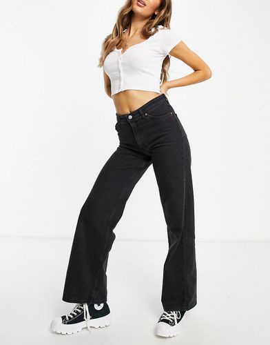 Yoko - Jeans a fondo ampio in cotone - BLACK - Monki - Modalova