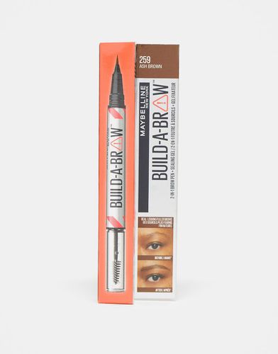 Build-A-Brow, 2 Easy Steps - Matita e gel sopracciglia - cenere - Maybelline - Modalova