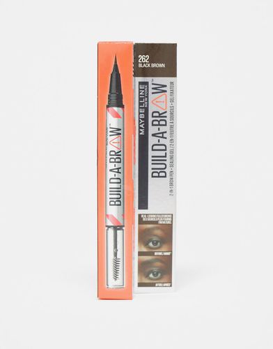 Build-A-Brow, 2 Easy Steps - Matita e gel sopracciglia - Marrone - Maybelline - Modalova