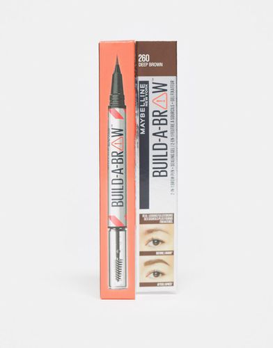 Build-A-Brow, 2 Easy Steps - Matita e gel sopracciglia - scuro - Maybelline - Modalova