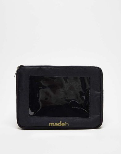 Trousse per cosmetici nera trasparente - Madein. - Modalova