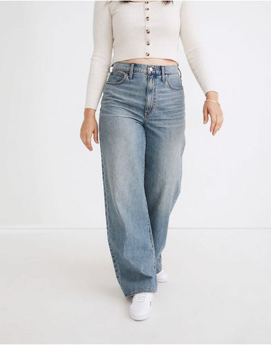 Jeans a fondo molto ampio lavaggio medio - Madewell - Modalova
