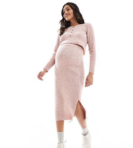 Mamalicious Maternity - Gonna midi in coordinato - Mama.licious - Modalova