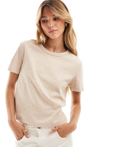 T-shirt premium beige slavata - Mango - Modalova