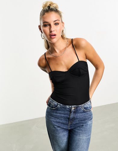 Body a corsetto - Miss Selfridge - Modalova