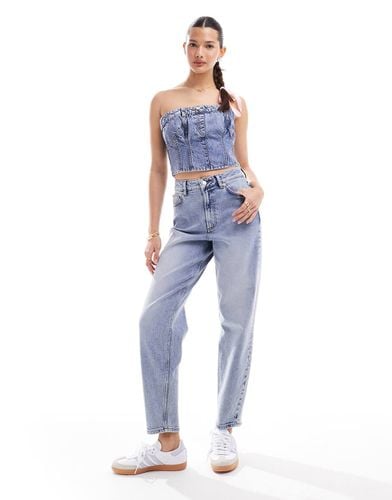 Mom jeans lavaggio acido - Miss Selfridge - Modalova