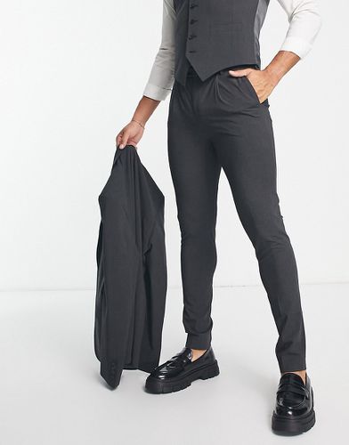 Camden - Pantaloni skinny da abito in tessuto premium antracite elasticizzato - Noak - Modalova