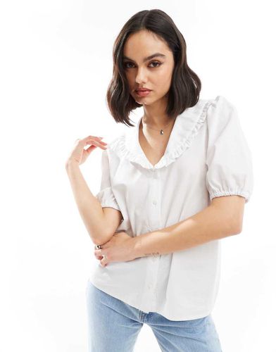 Emmie - Blusa bianca con colletto - Nobody's Child - Modalova