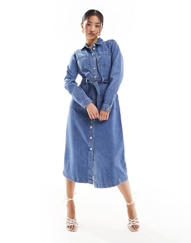 Finchley - Vestito camicia midi in denim - Nobody's Child - Modalova