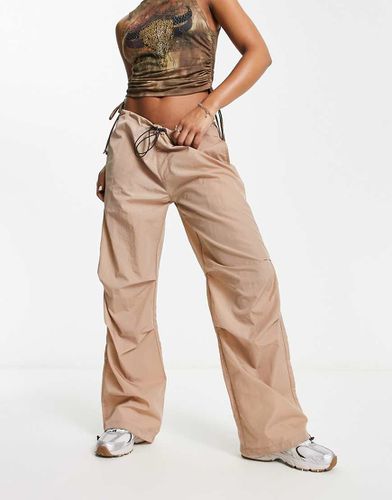 Pantaloni parachute beige - Noisy May - Modalova