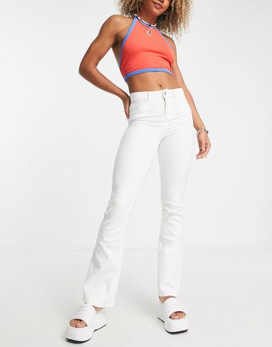 Sallie - Jeans a zampa bianchi a vita alta - Noisy May - Modalova