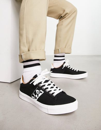Den - Sneakers in tela bianche e nere - Napapijri - Modalova