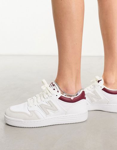 Sneakers bianche e rosse - New Balance - Modalova