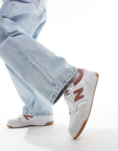 Sneakers bianche e rosse - New Balance - Modalova