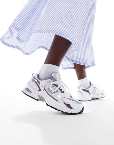 Sneakers bianche e viola - New Balance - Modalova