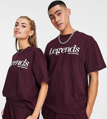 Legends - T-shirt bordeaux - New Balance - Modalova