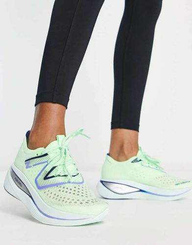 Running Fuelcell Supercomp - Sneakers color lime e viola - New Balance - Modalova