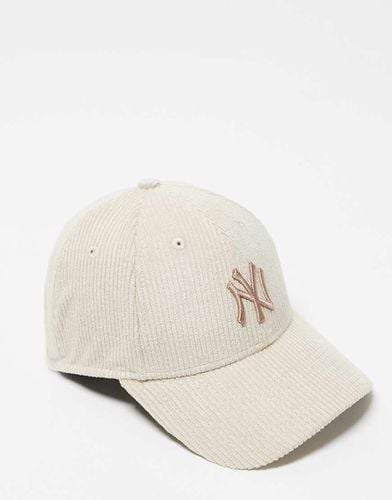 NY Yankees 9forty - Cappellino beige a coste - New Era - Modalova