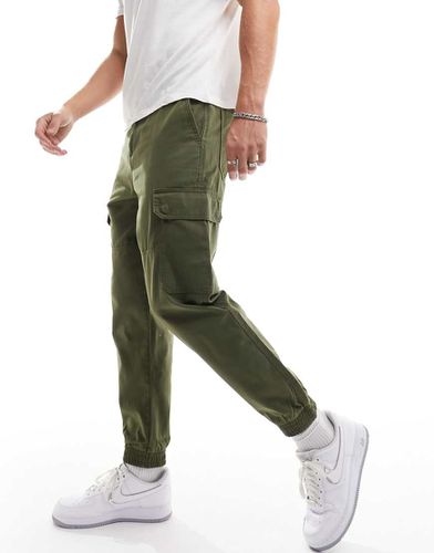 Pantaloni cargo kaki scuro - New Look - Modalova