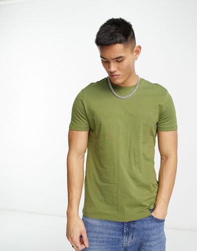New Look - T-shirt girocollo verde - New Look - Modalova