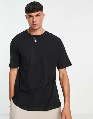 T-shirt oversize nera - New Look - Modalova