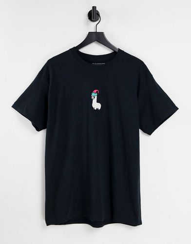 T-shirt natalizia con lama - New Love Club - Modalova