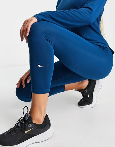One Dri-FIT - Leggings alla caviglia a vita medio-alta -verde - Nike Training - Modalova