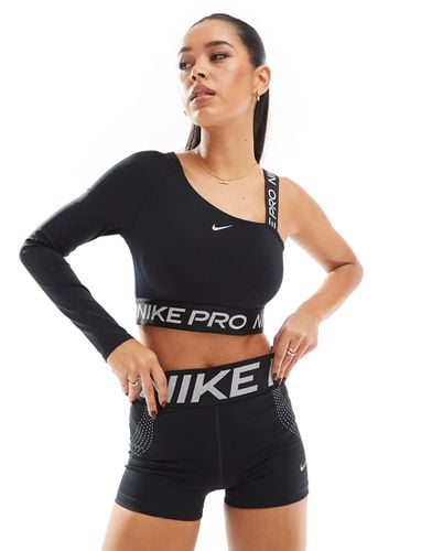 Pro - Top a maniche lunghe asimmetrico - Nike Training - Modalova