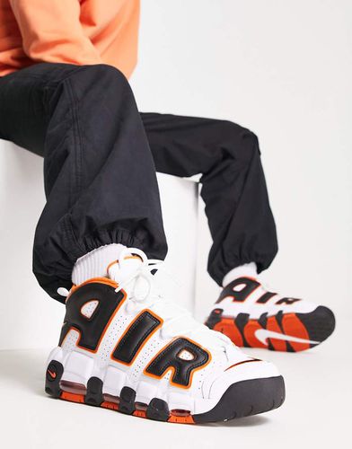 Air - More Uptempo - Sneakers bianche e arancioni - Nike - Modalova