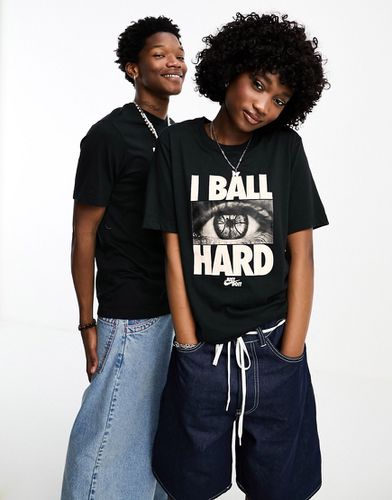 I Ball Hard Dri-FIT - T-shirt unisex nera - Nike Basketball - Modalova