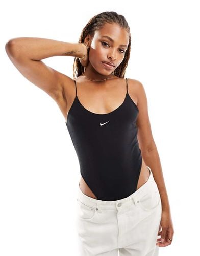 Body in maglia con spalline sottili - Nike - Modalova