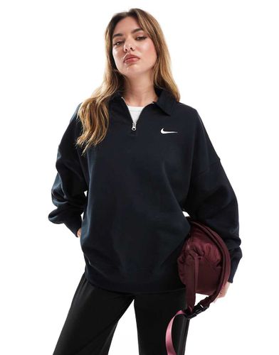 Phoenix - Pile oversize con zip corta - Nike - Modalova