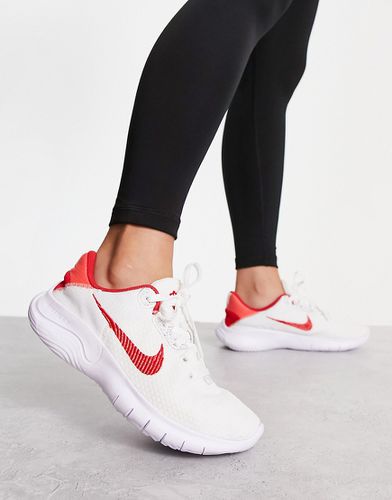 Flex Experience 11 - Sneakers bianche e rosa - Nike Running - Modalova