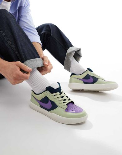 Force 58 - Sneakers oliva e viola - Nike SB - Modalova