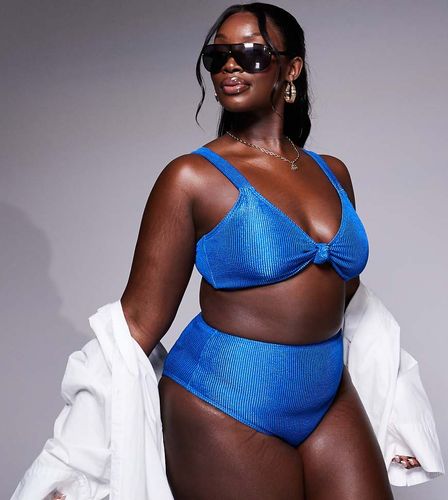 Bas de bikini effet froissé - South Beach Curve - Modalova