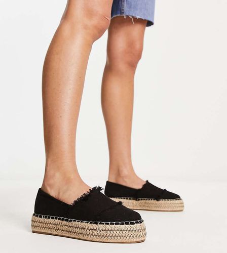 Espadrilles nere sfrangiate - South Beach - Modalova