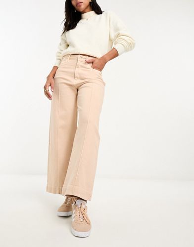 Jeans color sabbia stile culotte - Scalpers - Modalova