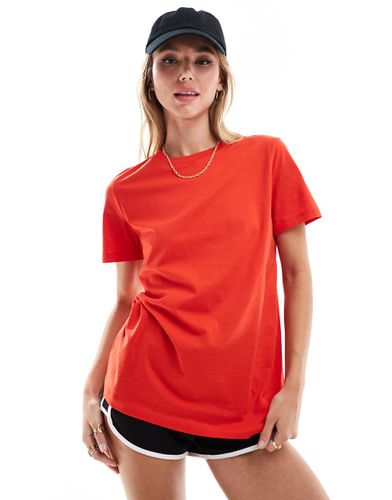 T-shirt rossa - Selected - Modalova