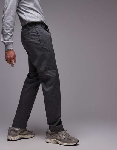 Leroy - Pantaloni affusolati gessato con pieghe - Selected Homme - Modalova