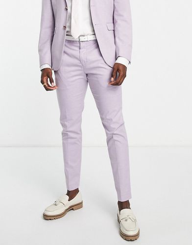 Pantaloni da abito slim lilla - LILAC - Selected Homme - Modalova