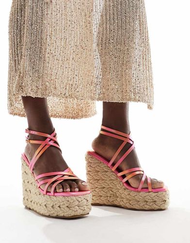 Simmi London - Akela - Espadrilles con fascette arancioni sfumate - SIMMI Shoes - Modalova